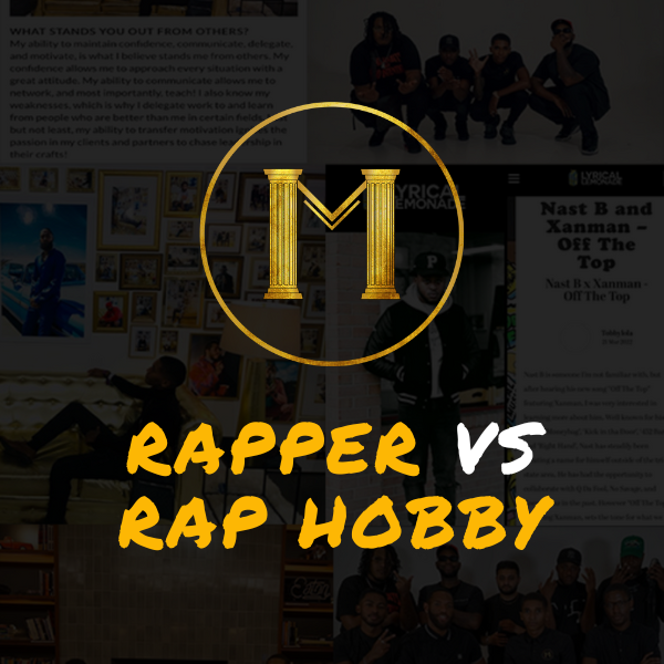 rapper vs rap hobby